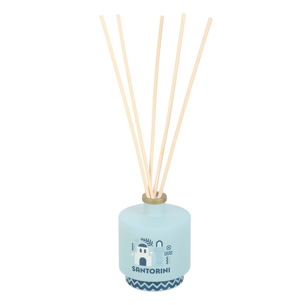 Something Different - Santorini Coconut & Sea Salt Reed Diffuser Brûleur fioul - Bleu